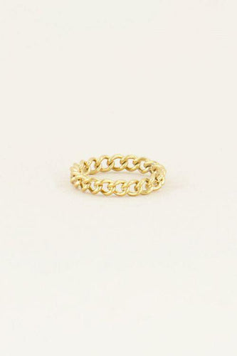 Dames ring kleine schakels - My Accessoirent